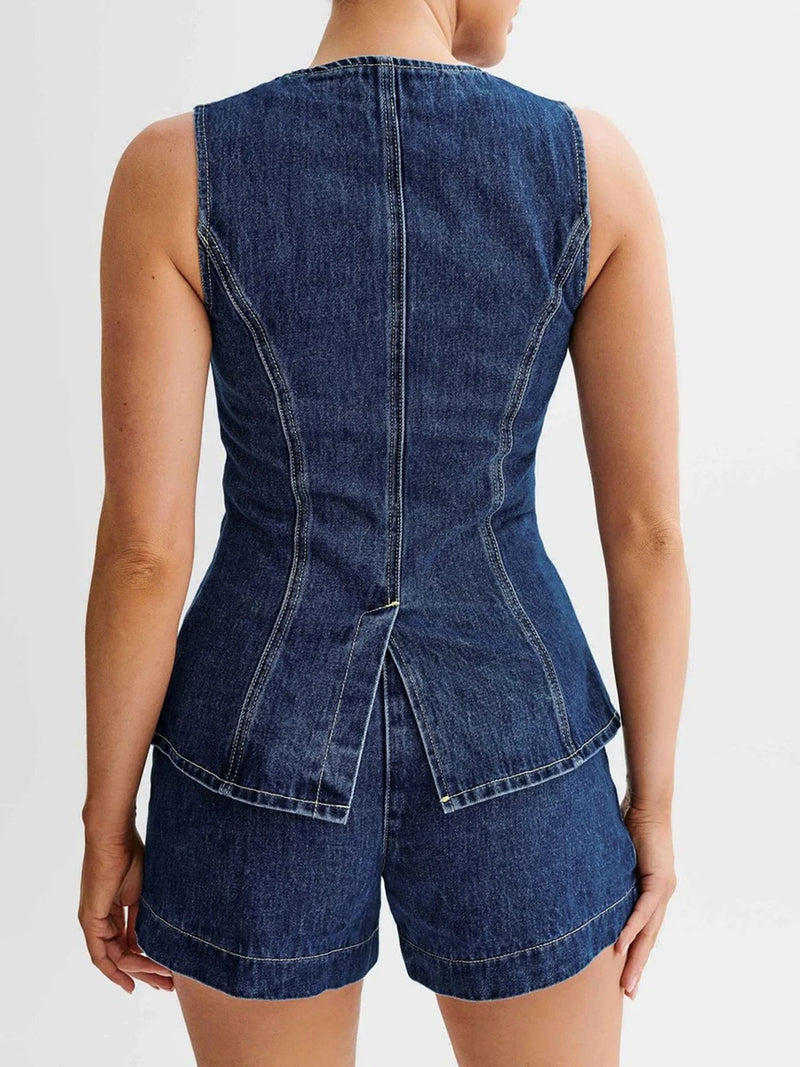 Colete Jeans Elenita